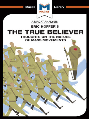 cover image of An Analysis of Eric Hoffer's the True Believer